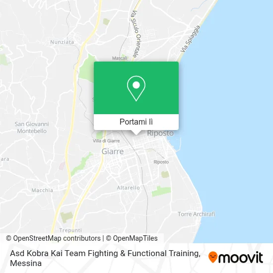 Mappa Asd Kobra Kai Team Fighting & Functional Training