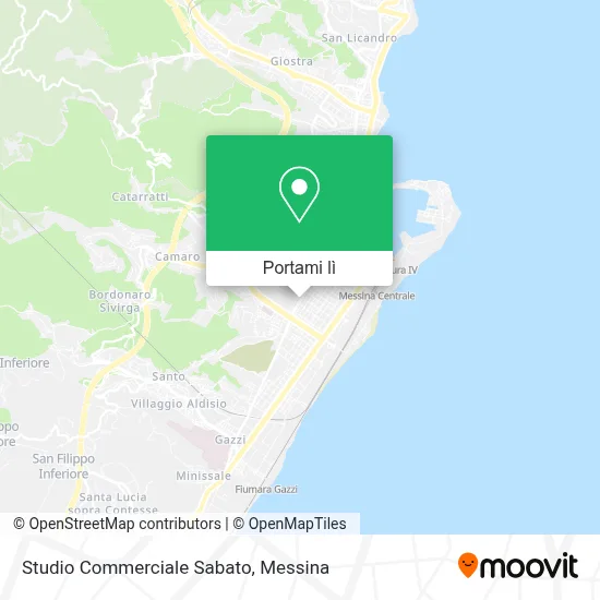 Mappa Studio Commerciale Sabato