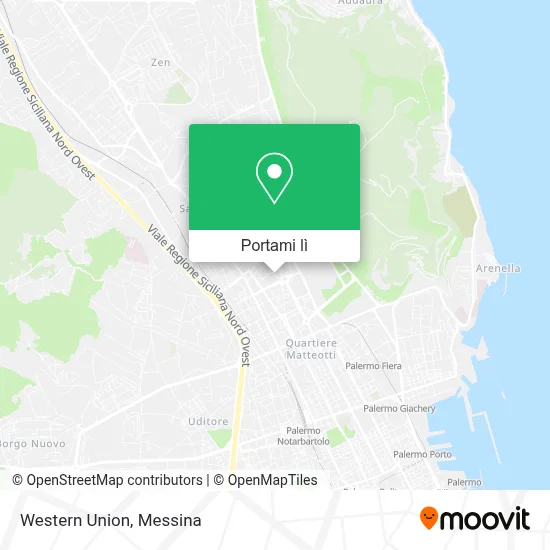 Mappa Western Union