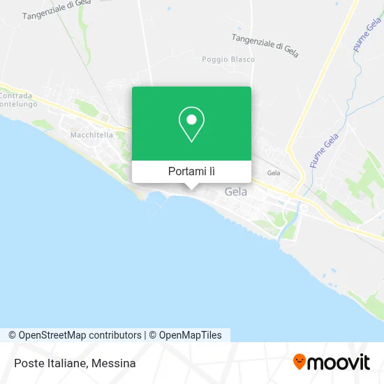 Mappa Poste Italiane