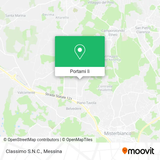 Mappa Classimo S.N.C.