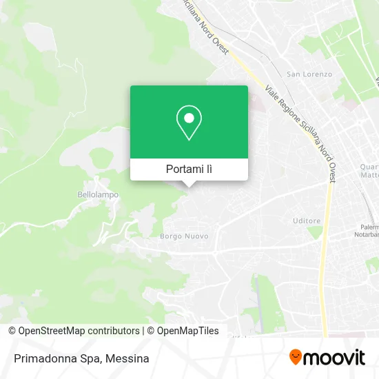 Mappa Primadonna Spa
