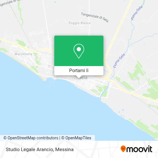 Mappa Studio Legale Arancio