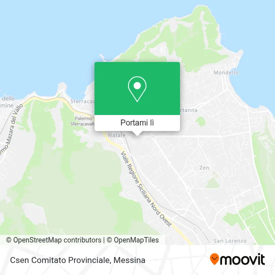 Mappa Csen Comitato Provinciale