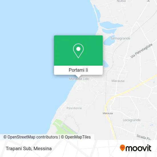 Mappa Trapani Sub