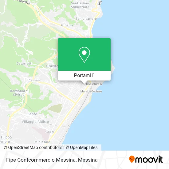 Mappa Fipe Confcommercio Messina