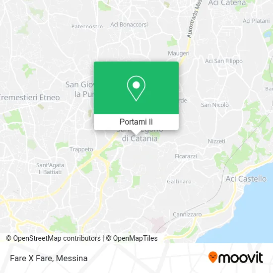 Mappa Fare X Fare