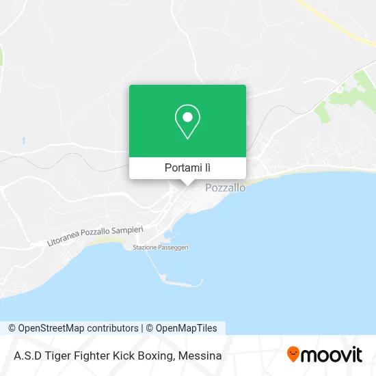 Mappa A.S.D Tiger Fighter Kick Boxing