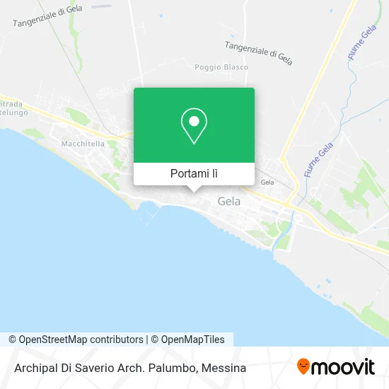 Mappa Archipal Di Saverio Arch. Palumbo