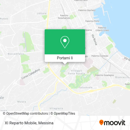 Mappa XI Reparto Mobile