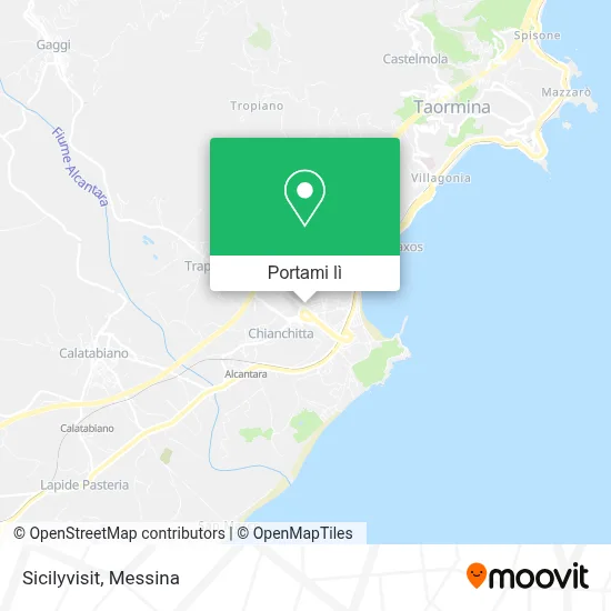 Mappa Sicilyvisit