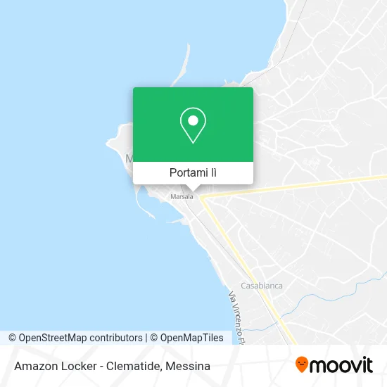 Mappa Amazon Locker - Clematide
