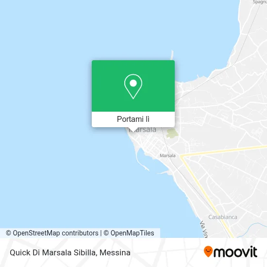 Mappa Quick Di Marsala Sibilla
