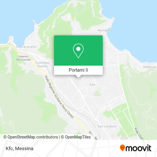 Mappa Kfc