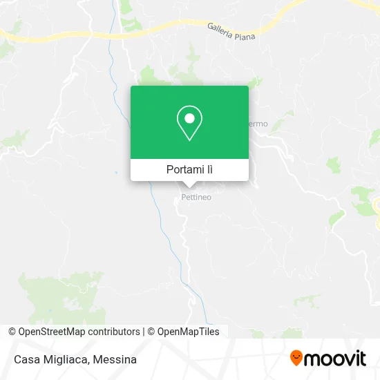 Mappa Casa Migliaca