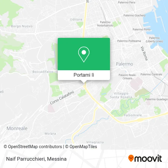 Mappa Naif Parrucchieri