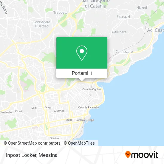 Mappa Inpost Locker