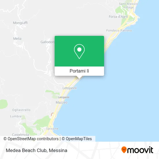 Mappa Medea Beach Club