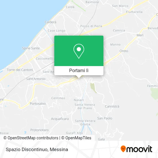 Mappa Spazio Discontinuo