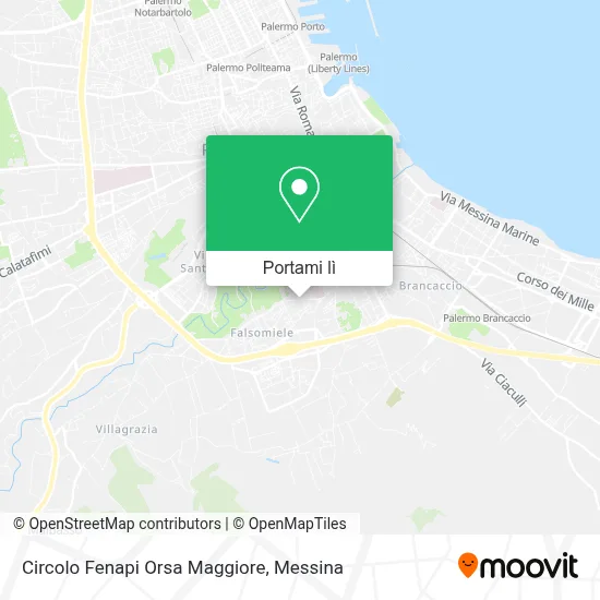 Mappa Circolo Fenapi Orsa Maggiore