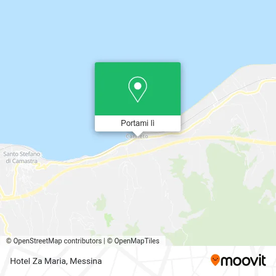 Mappa Hotel Za Maria