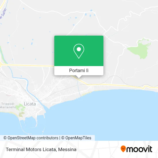 Mappa Terminal Motors Licata
