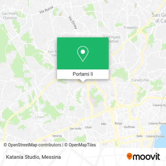 Mappa Katania Studio