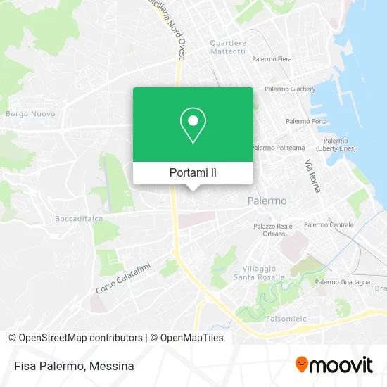 Mappa Fisa Palermo