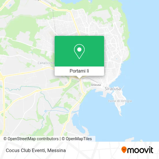 Mappa Cocus Club Eventi