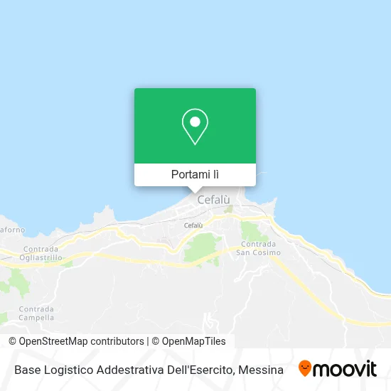 Mappa Base Logistico Addestrativa Dell'Esercito