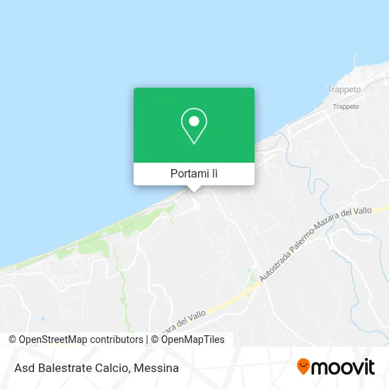 Mappa Asd Balestrate Calcio