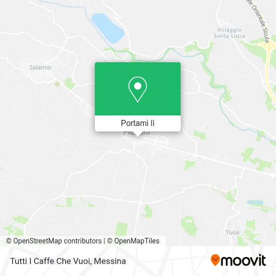 Mappa Tutti I Caffe Che Vuoi