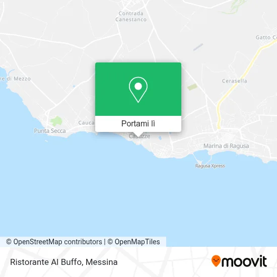 Mappa Ristorante Al Buffo