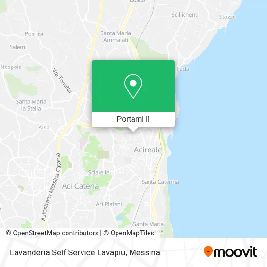 Mappa Lavanderia Self Service Lavapiu