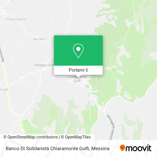 Mappa Banco Di Solidarietà Chiaramonte Gulfi