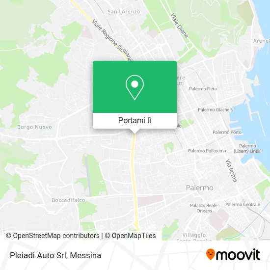 Mappa Pleiadi Auto Srl