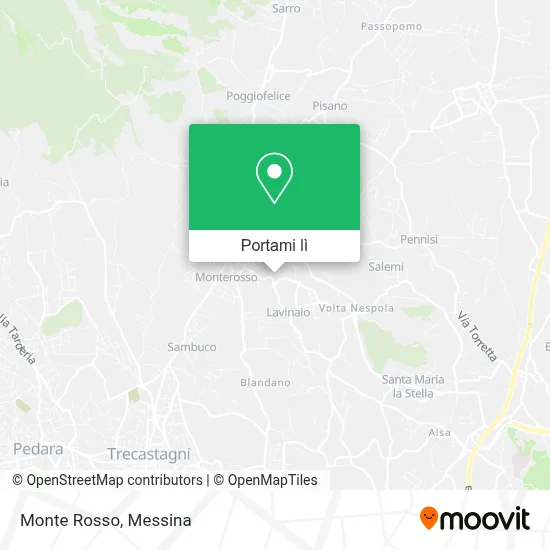 Mappa Monte Rosso