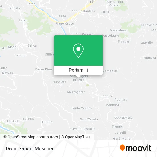 Mappa Divini Sapori