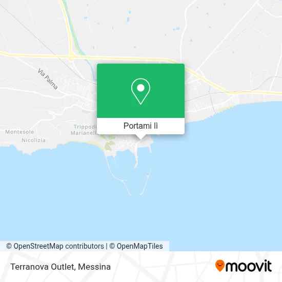 Mappa Terranova Outlet