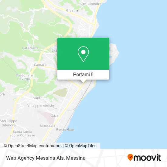 Mappa Web Agency Messina Als