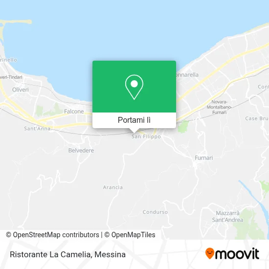 Mappa Ristorante La Camelia