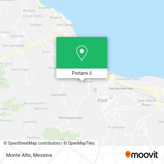 Mappa Monte Alto