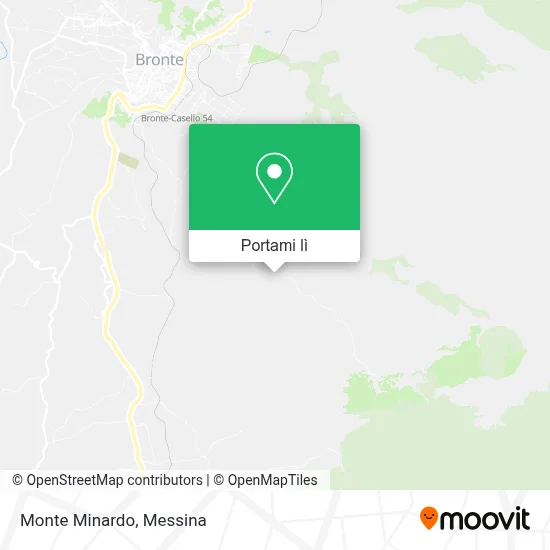 Mappa Monte Minardo