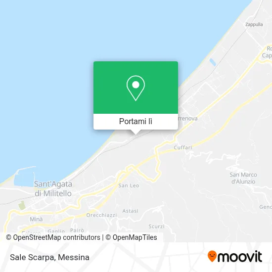 Mappa Sale Scarpa