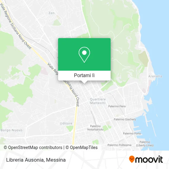Mappa Libreria Ausonia