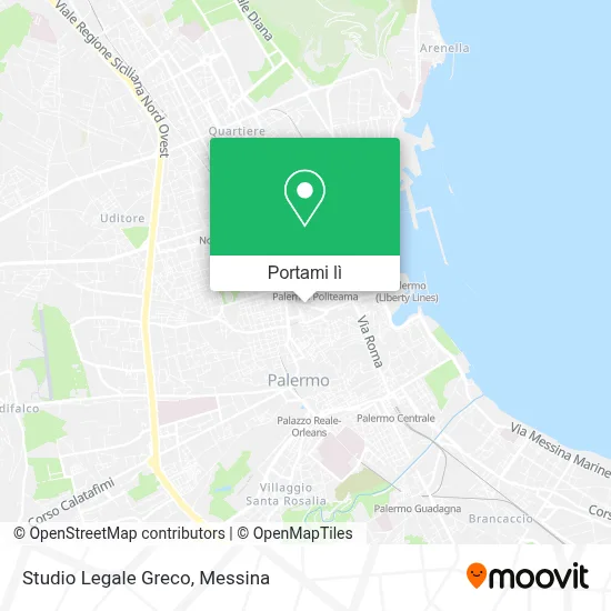 Mappa Studio Legale Greco