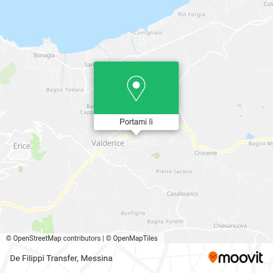 Mappa De Filippi Transfer