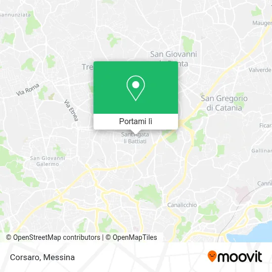 Mappa Corsaro