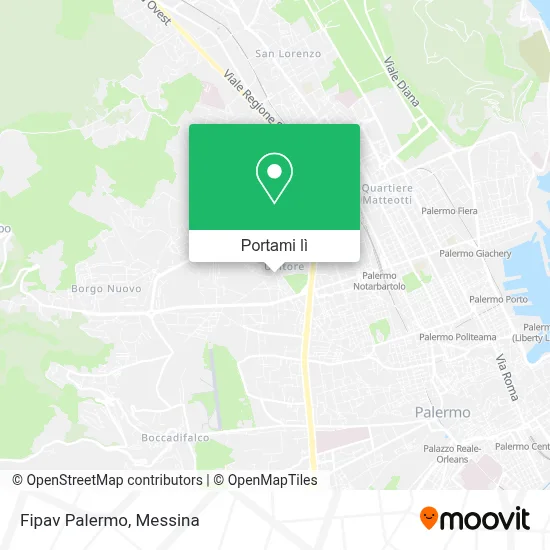 Mappa Fipav Palermo