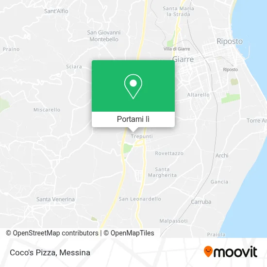 Mappa Coco's Pizza